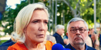 Rassemblement National's Marie Le Pen